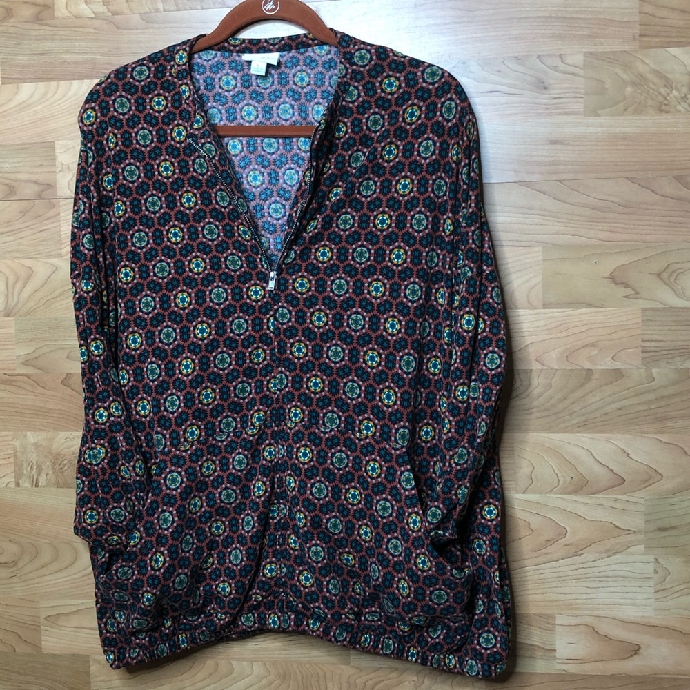 LuLaRoe Large L/S Jacket with Pockets